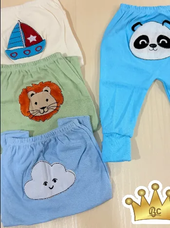 Calças de bichinhos da Baby Center