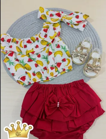 Conjunto frutinhas da Baby Center