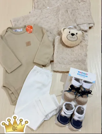 Kit primeiro aconchego da Baby Center